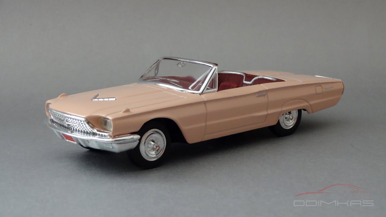 1966 Ford Thunderbird || Yat Ming Road Signature || Масштабная модель автомобиля 1:43