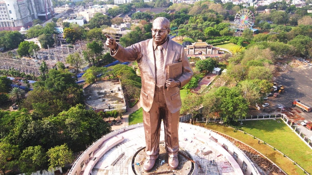World's Tallest Dr.B.R. Ambedkar Statue in Hyderabad | 125 Feet Tall | #hyderabad