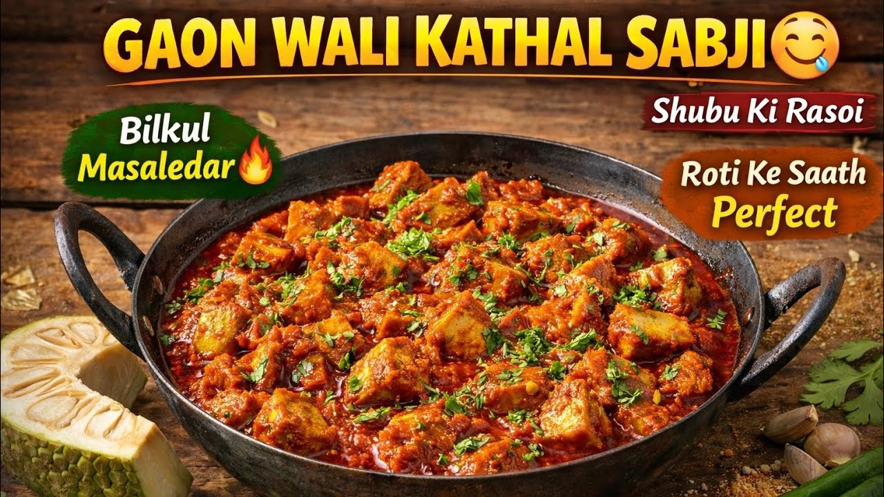 जब कटहल मिले देसी मसालों से | स्वाद का जबरदस्त धमाका Veg Mein Non-Veg Jaisa Swad | Kathal Special