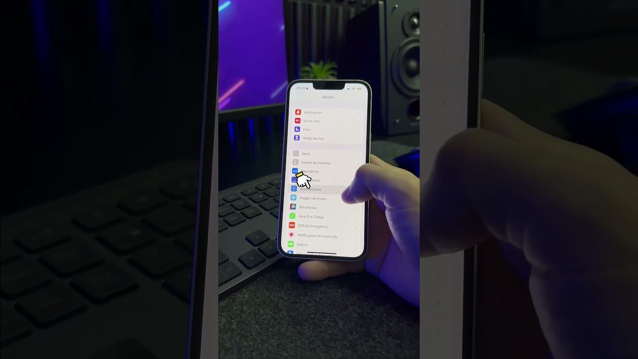 Como Aumentar o Contraste no iPhone 📱 ✨ #iphonetricks