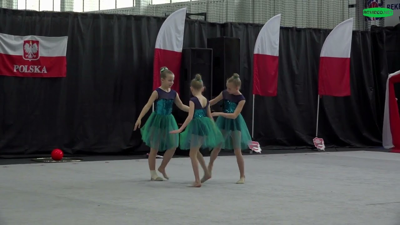 BIADASIEWICZ GRUSZKA TRZIONKA STUDIO GWIAZD RADZIONKÓW TRIO Gimnastyka Artystyczna Mistrzostwa 2024