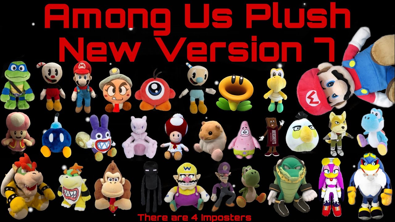 Amoug Us Plush New Version 7 - ThePlushyfan 