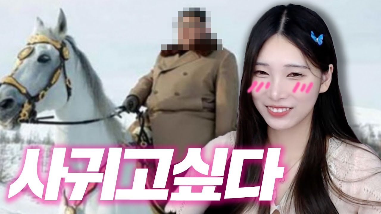 수상할 정도로 북쪽남자를 좋아하는 여캠