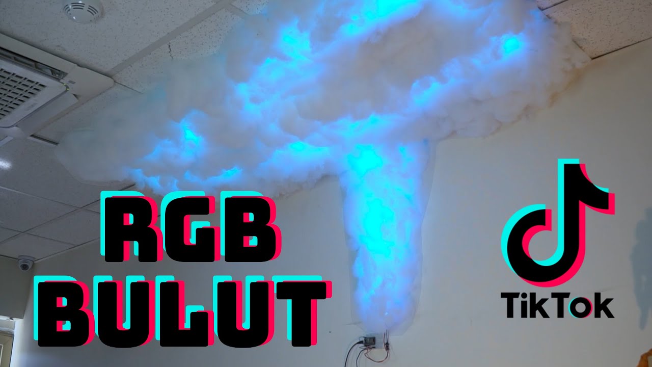 TikTok Trendi RGB Bulut Yaptık! | Nodemcu Hava Durumu Simülasyonu