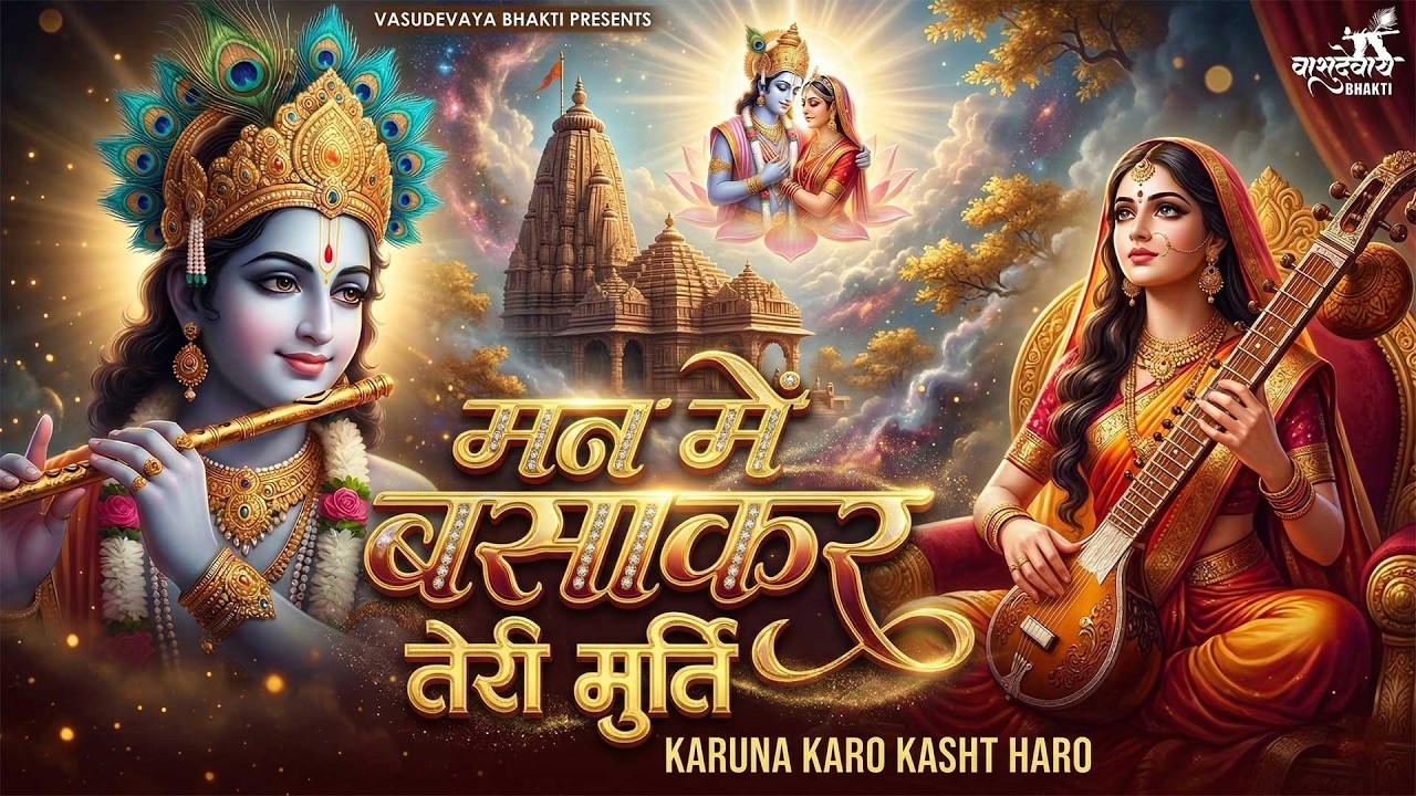 दुनिया का मीठा भजन | Karuna Karo Kasht Haro | मन में बसाकर तेरी मूर्ति | New Krishna Bhajan 2026