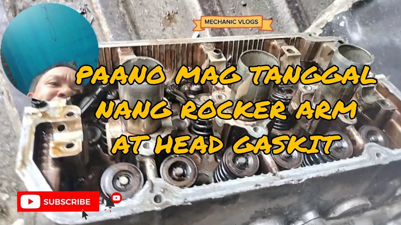 PAANO MAG TANGGAL NANG ROCKER ARM AT HEAD GASKIT