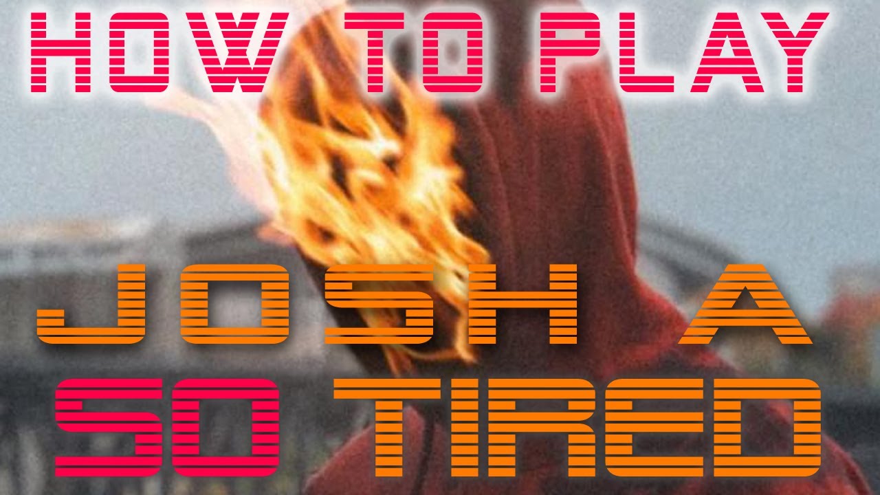 How to play So Tired on Guitar by Josh A  - Easy Guitar Songs 2021
