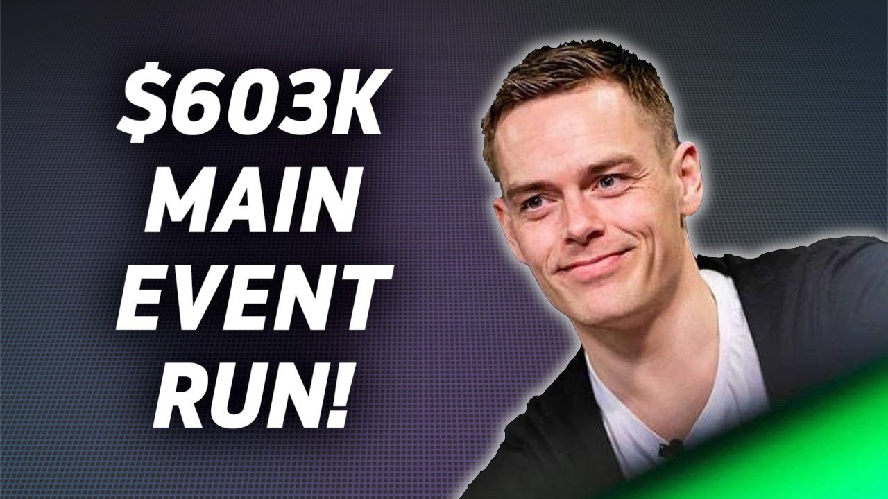 Espen Uhlen's Deep Run in the WSOP Main Event!