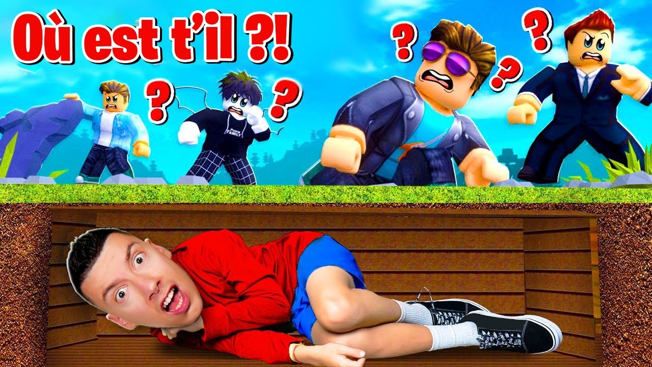 RECHERCHE EXTRÊME ET CACHE-TOI DANS ROBLOX ! *UTILISEZ DES SUPER POUVOIRS*
