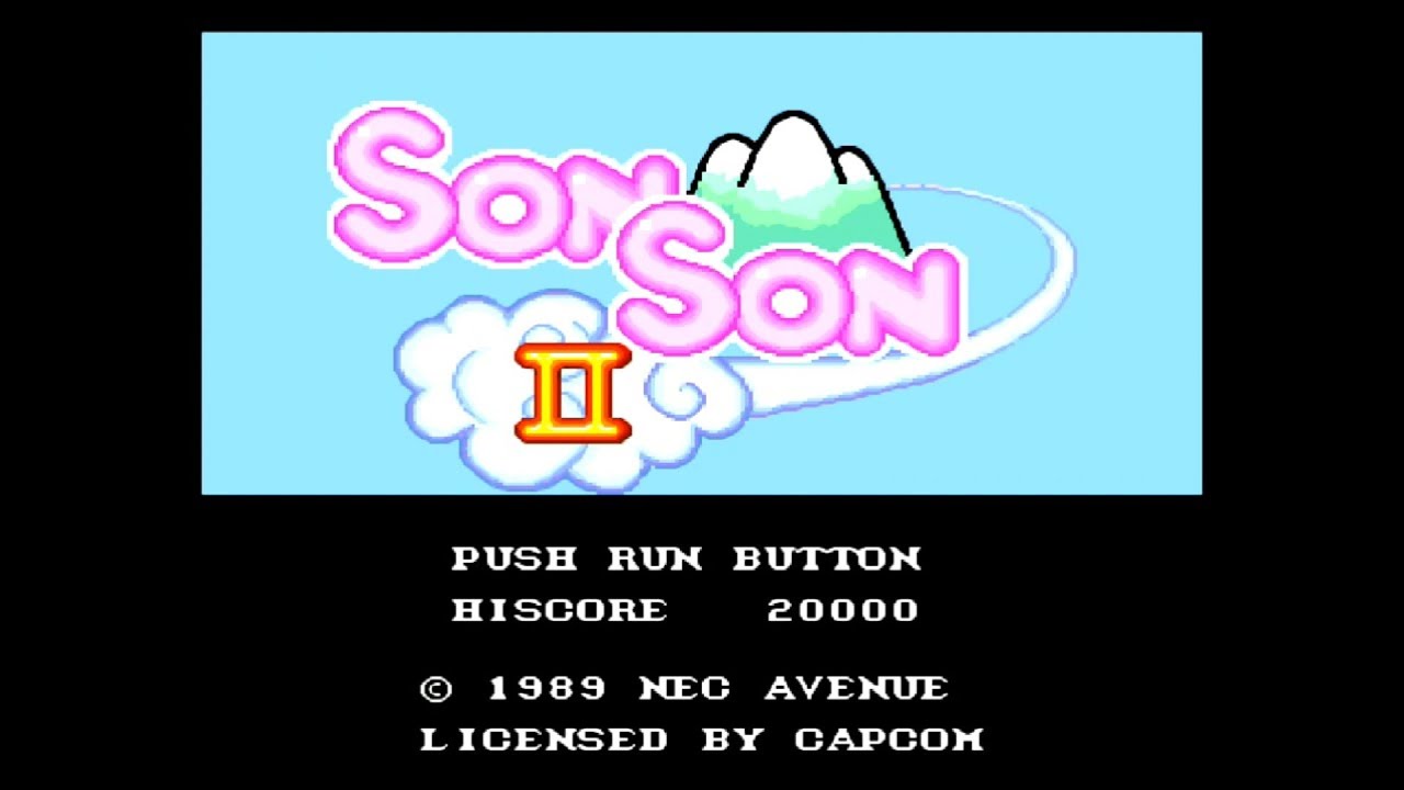 ソンソン2　（１面）PCエンジン