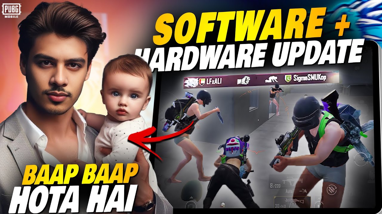 Beta Papa se Panga Nahi👶 Software+Hardware Update Of Pakistani Squad🔥 | Smuk Op | PUBG MOBILE