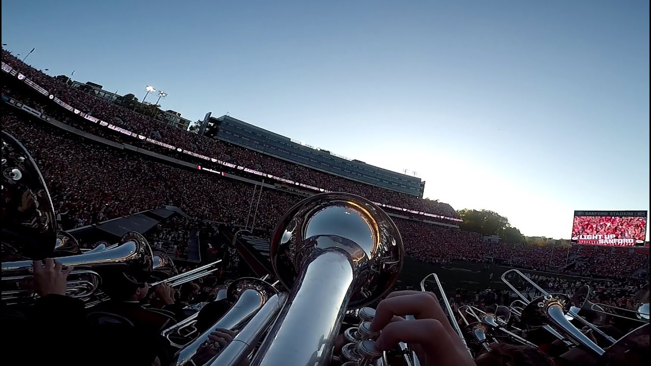 2023 UGA Redcoat Marching Band - Baritone Cam (Missouri 4th Quarter)