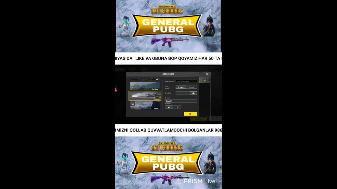 SHOW MATCH GO LIVE PUBG