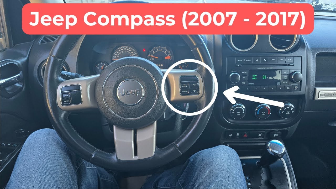 Jeep Compass - HOW TO USE CRUISE CONTROL (2007 - 2017)