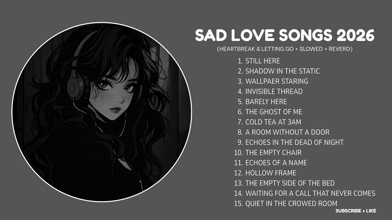 Beautiful Sad Songs 2026 - Best to Listening When You Are Sad - Sad Love Song for Broken Hearts