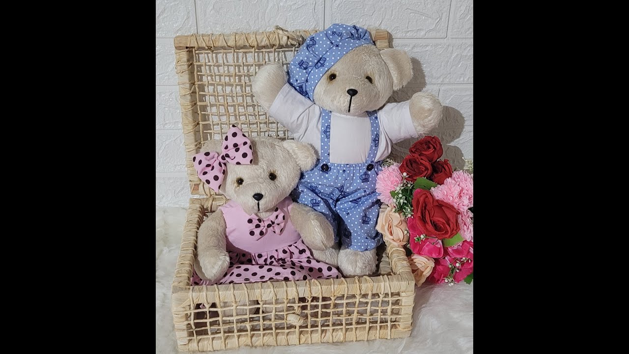 passo passo de como fazer urso de pelúcia articulado (parte 1) molde grátis