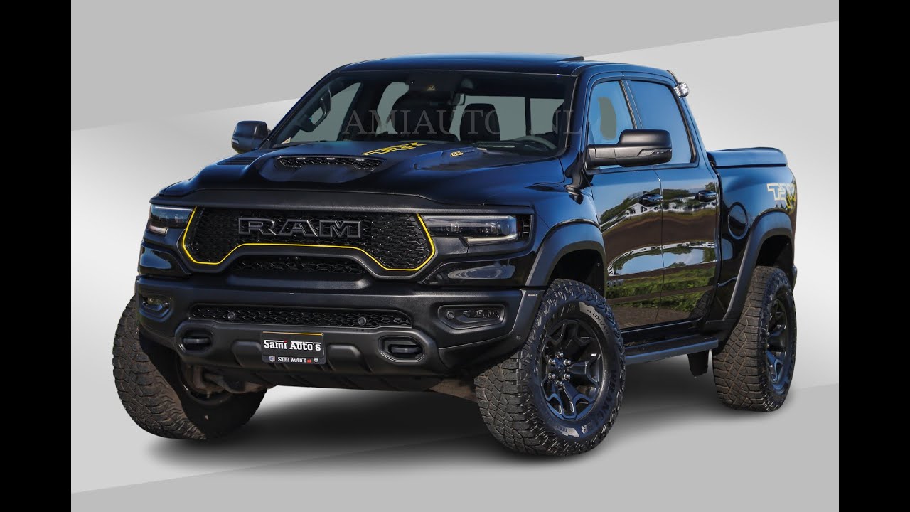Dodge Ram TRX BLACK OPS HELLCAT | 6.2 V8 712PK SUPERCHARGER | FULLY LOADED | CARBON | BLACK ON BLACK