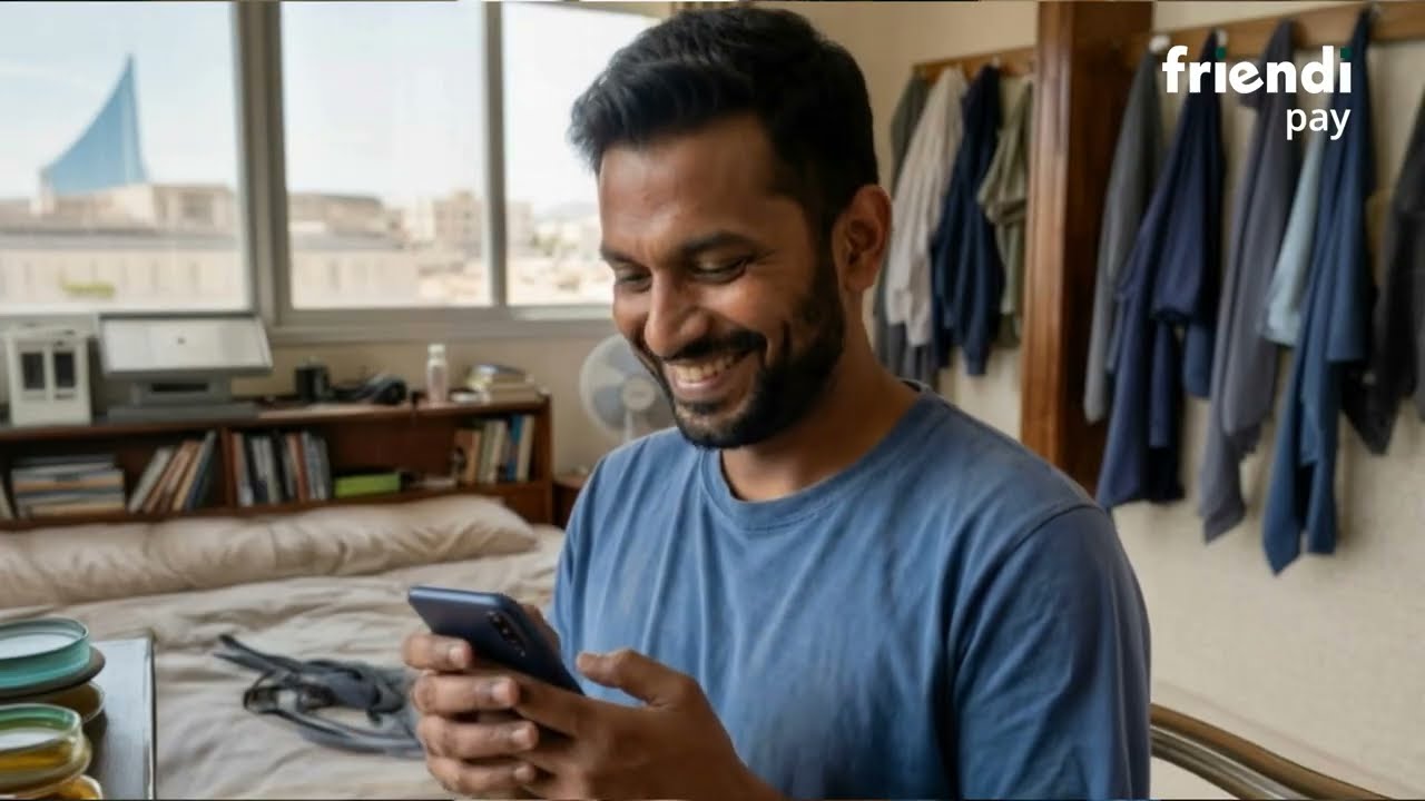 Send money home with Friendi Pay.
