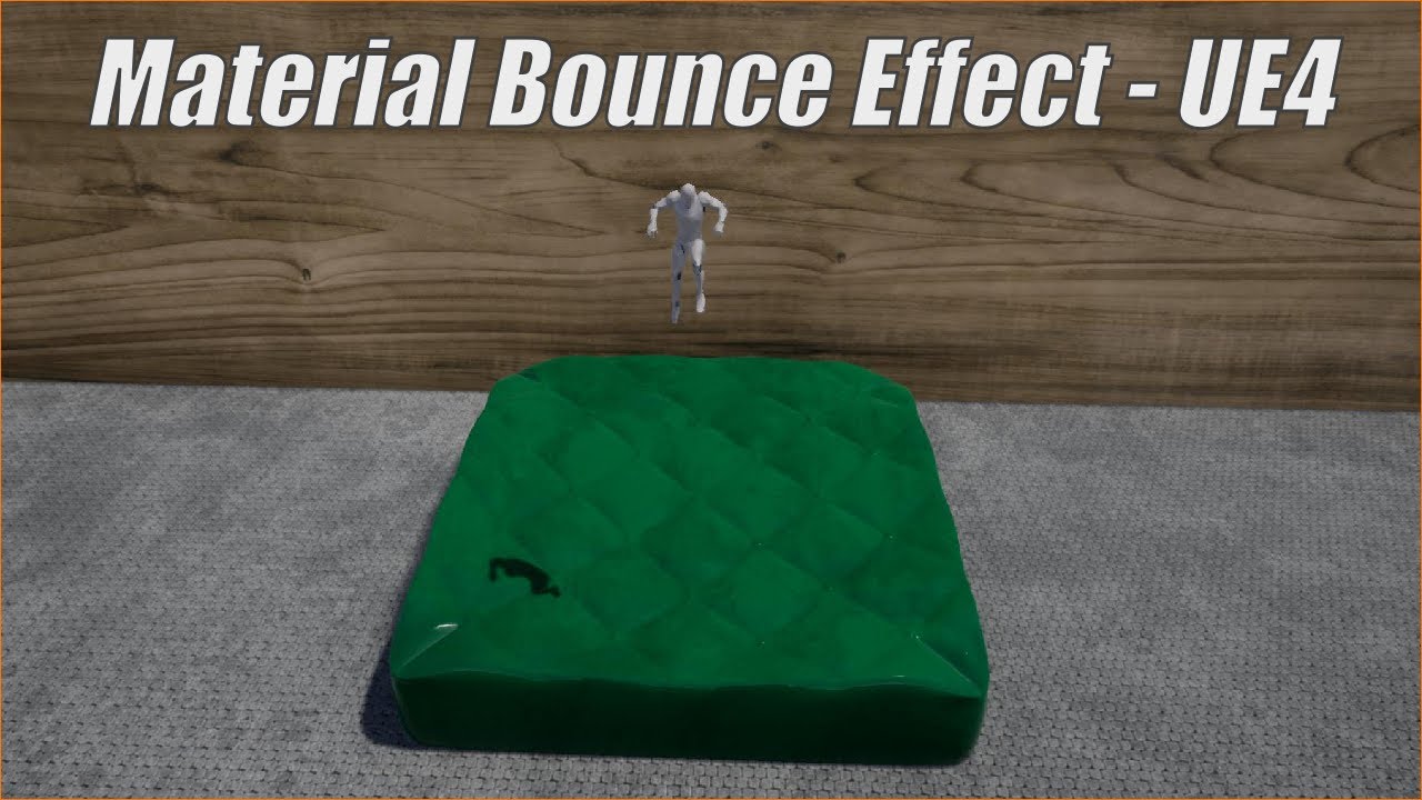 Material Bounce Effect - UE4 Material Tutorial