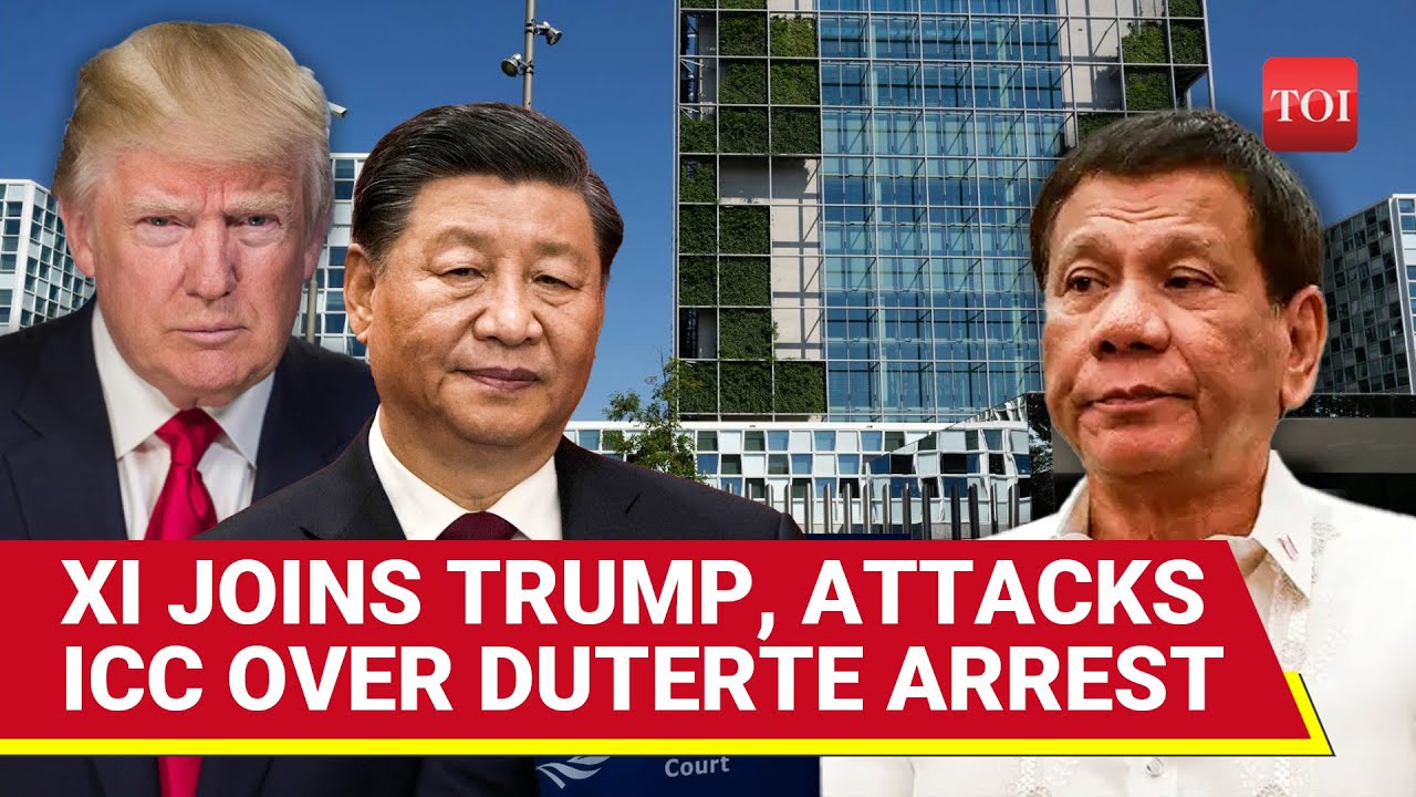 Trump & Xi Unite Against ICC: China BLASTS Duterte&rsquo;s Arrest, Calls It &lsquo;Political Hit Job&rsquo; | Putin