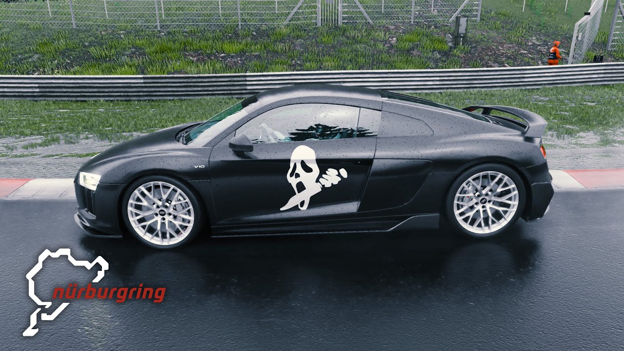 Audi R8 Coup&eacute; V10 plus 610 Hp sur Circuit N&uuml;rburgring - Gran Turismo 7