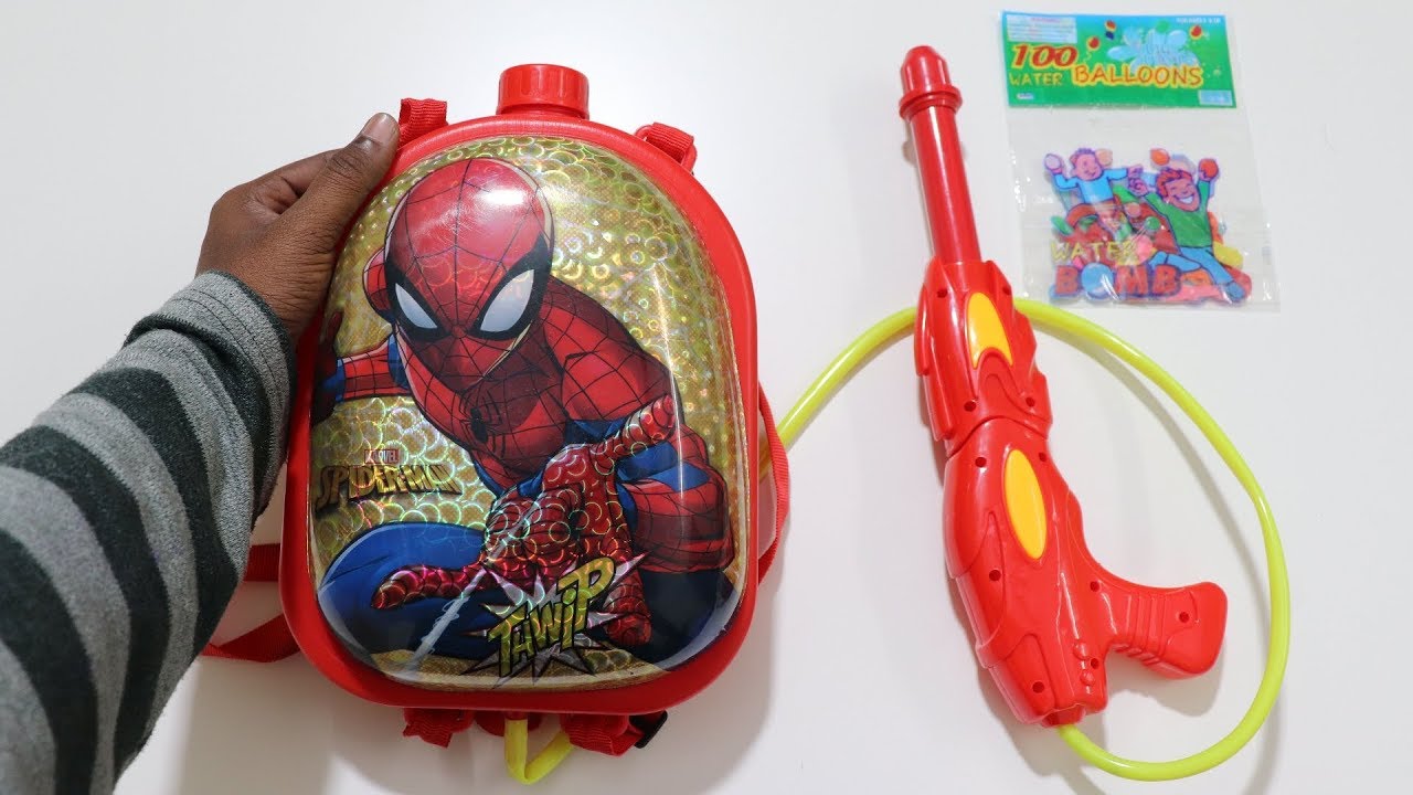 Best Holi Pichkari Gun - Spiderman Holi Water Gun - Chatpat toy tv