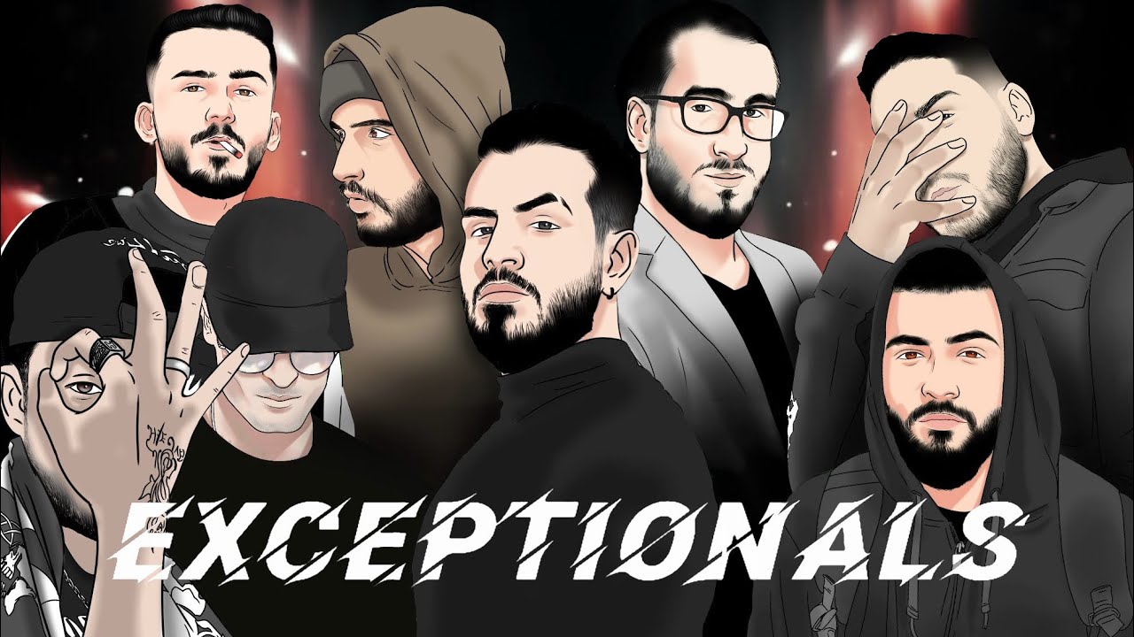Exceptionals Cypher (@HOSTIILE,@h4ever_033,@Darkk.,@MadPenMusic,@Abo_saood,@Jafi20)