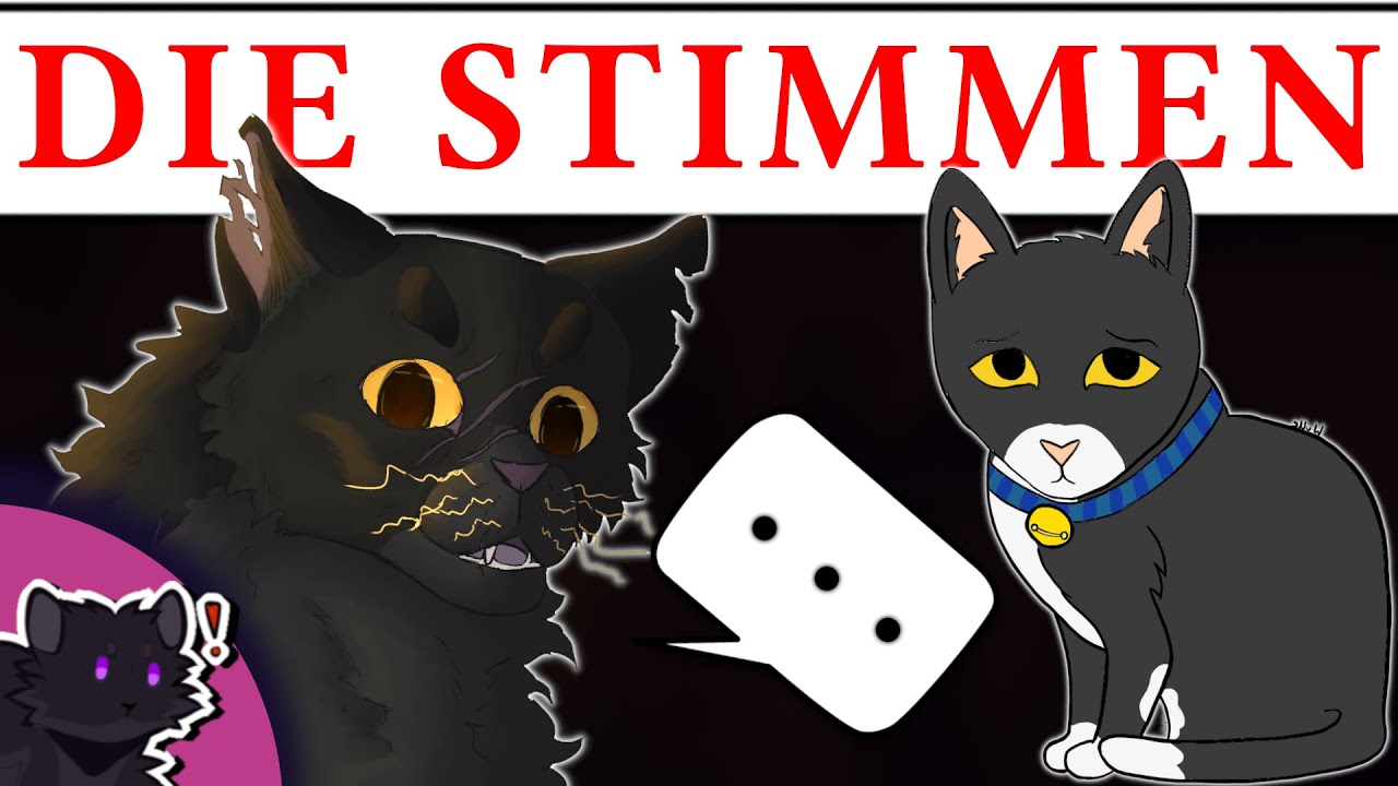 Die Stimmen der Warrior Cats Katzen #2 Gelbzahn, Rabenpfote