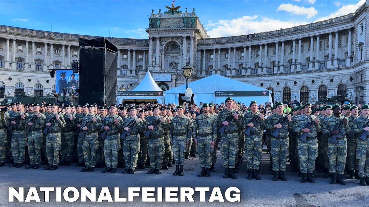 Nationalfeiertag 26.10.2025, Angelobung am Heldenplatz