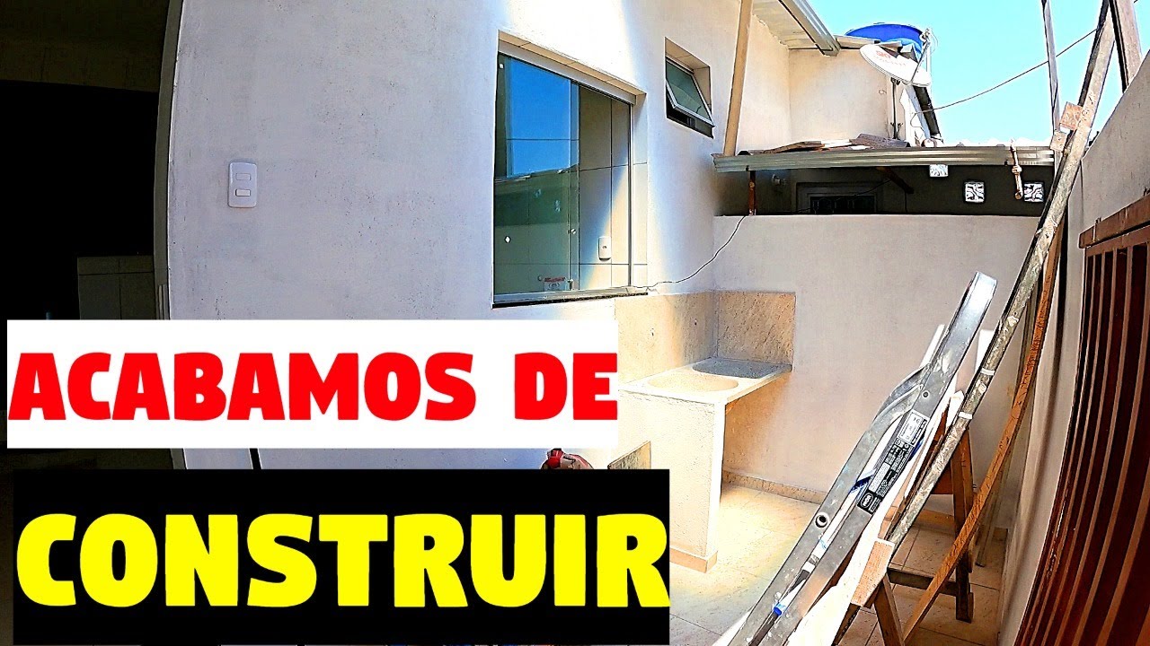 TOUR MINI CASA 40M2 | KITNET NOVA PARA ALUGAR