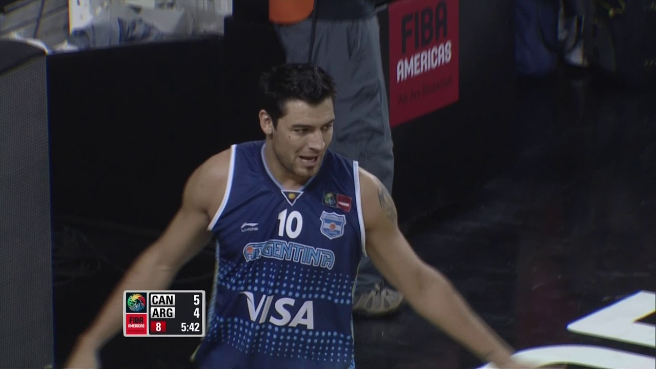 Argentina-Canadá, básquetbol Torneo de las Américas (Preolímpico) 2011 Parte #1