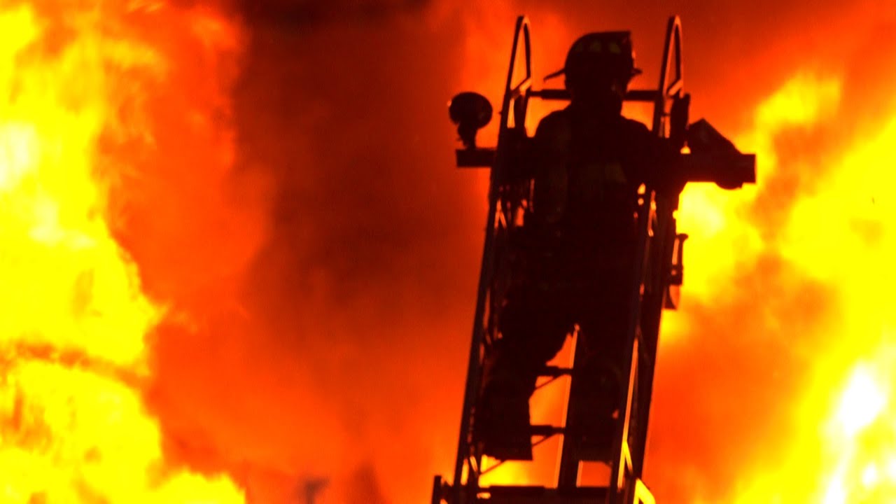 RAW: Huge fire at library museum that houses historic documents