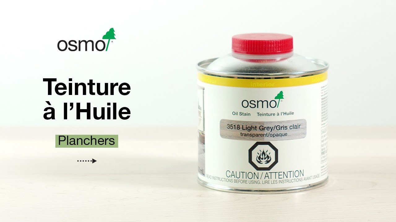 Teinture &agrave; l&rsquo;Huile Osmo | Planchers