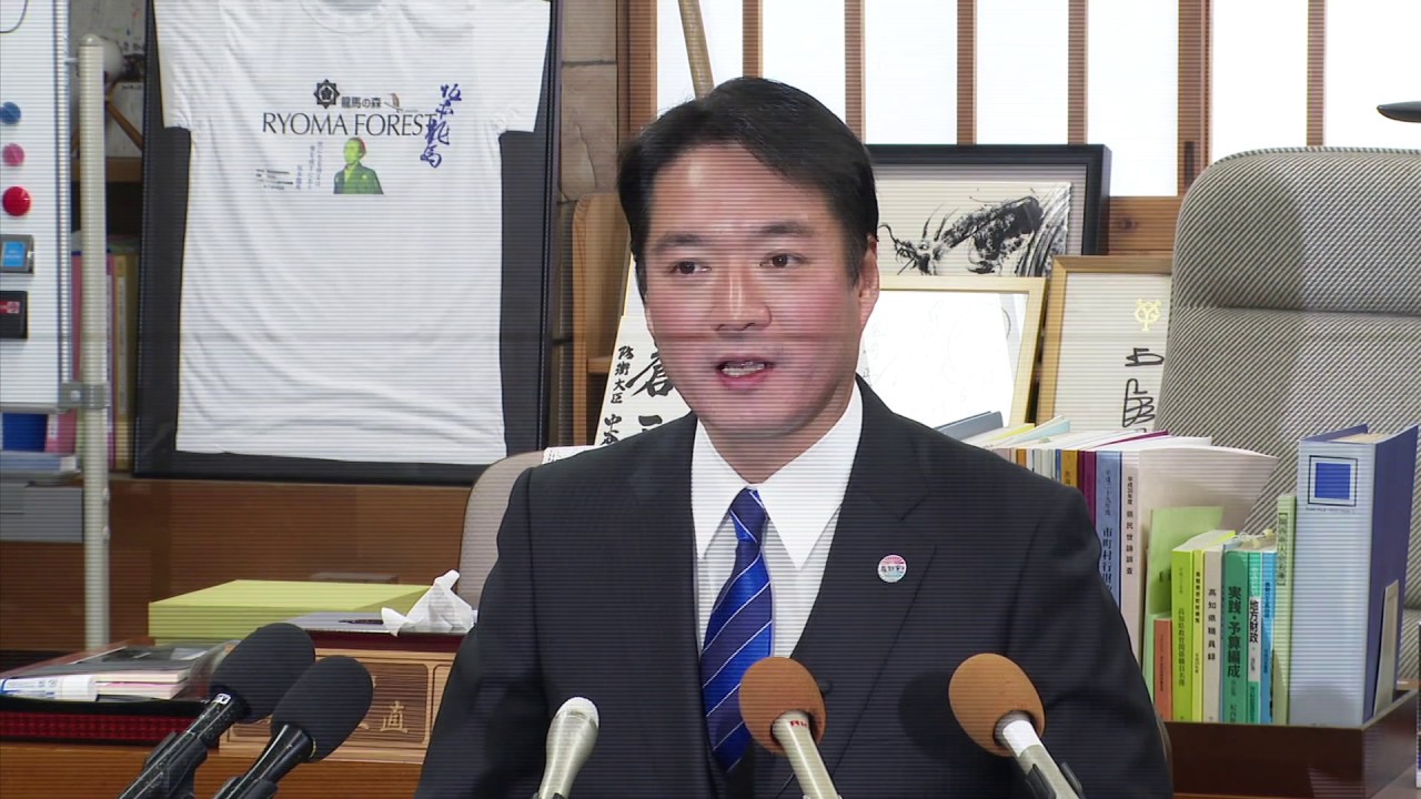 高知県知事の退任記者会見（令和元年12月6日）