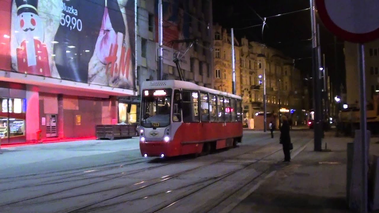 (3.12.13) Wieczorne tramwaje w Katowicach
