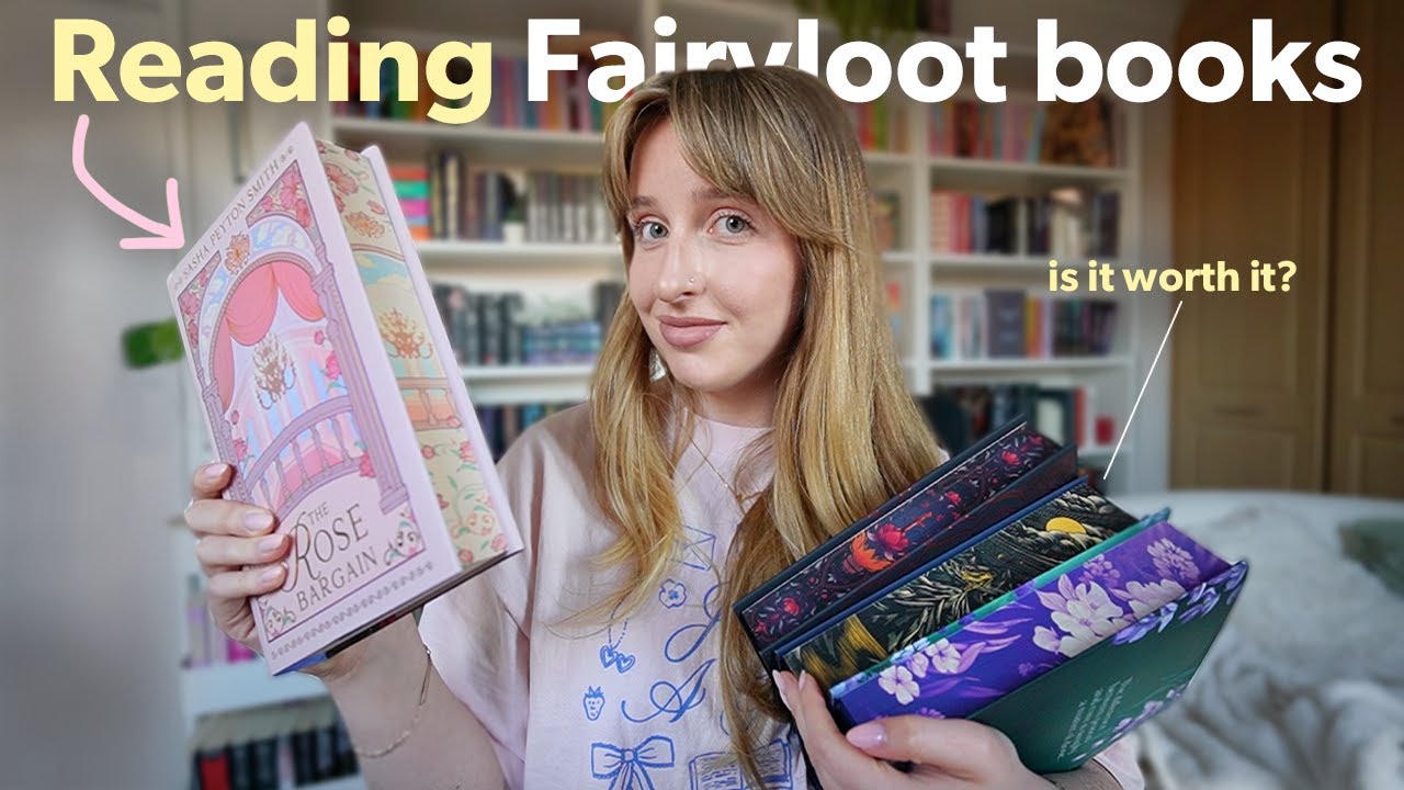 Reading only Fairyloot books 📚 Is a book subscription worth it?