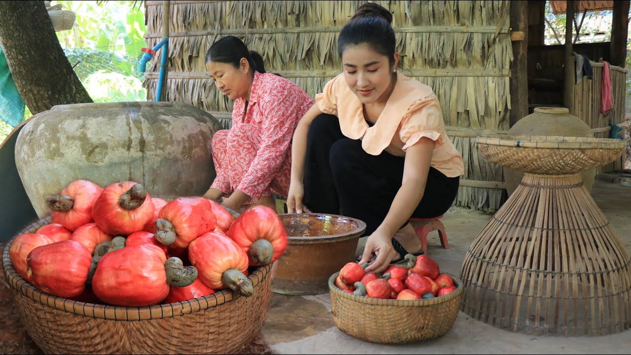 Countryside Life TV: Have you ever eaten cashew fruit? / Grilled fish with cashew fruit salad