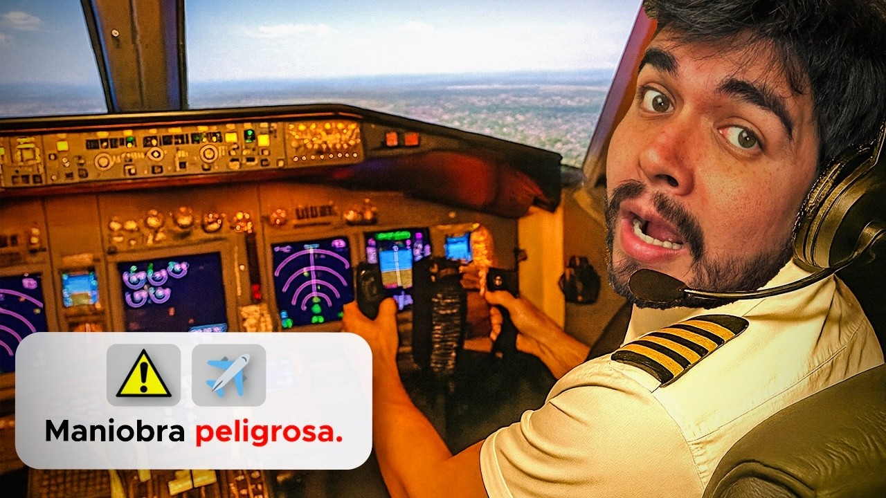 Fuí Piloto de Avión por Un Día ✈️ | Piloteé el avión