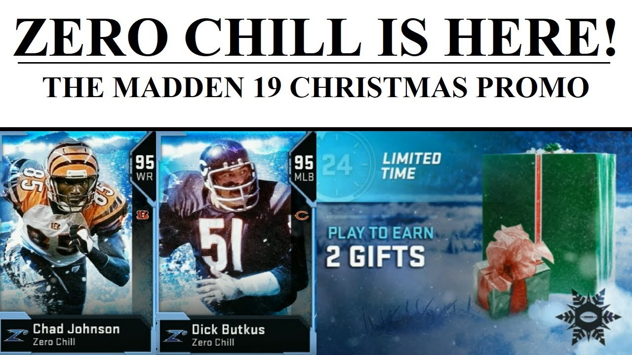 Breaking Down and Analysing the Zero Chill Promo - Madden 19 Ultimate Team