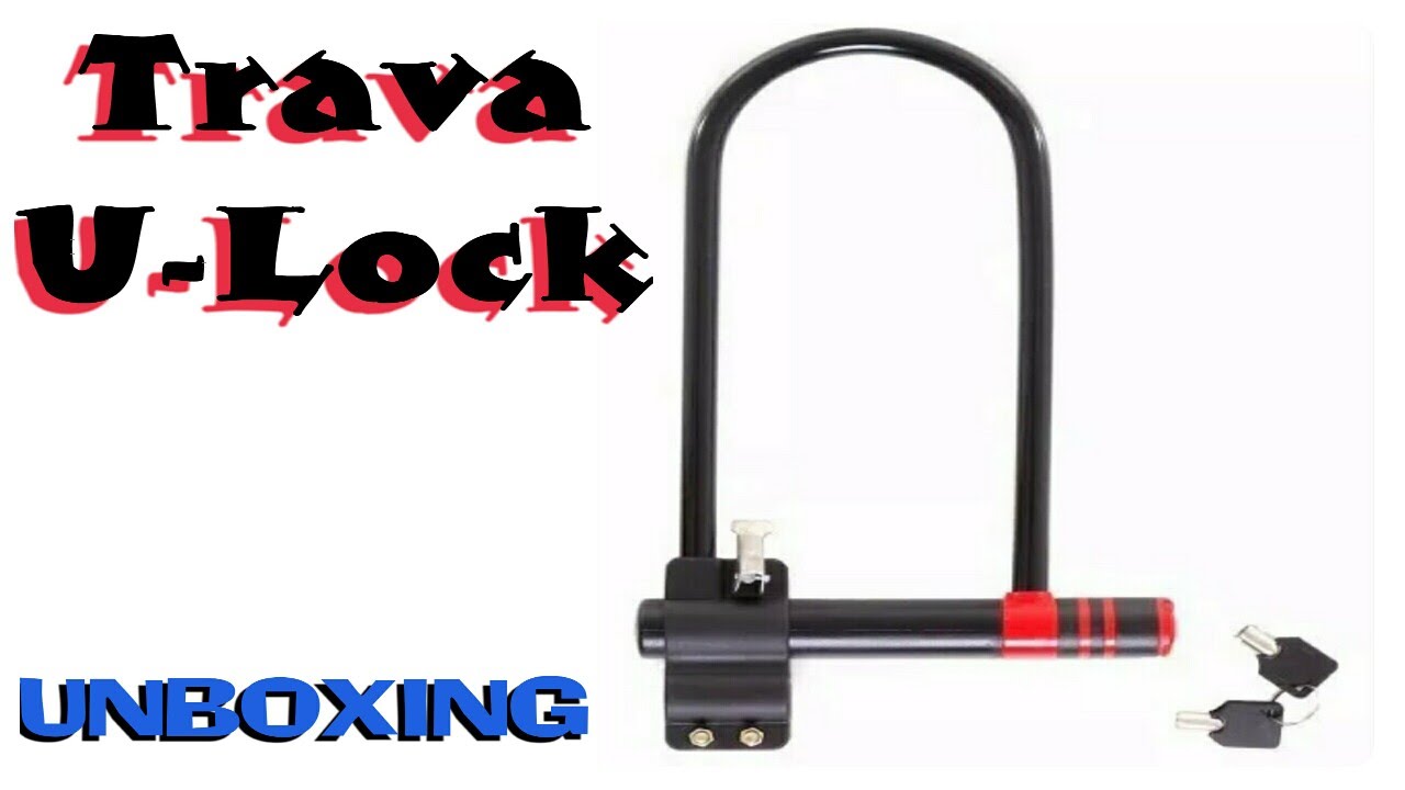MercadoLivre Unboxing #205 - Trava Para Bicicleta U-Lock MAZZETO IMPORTS