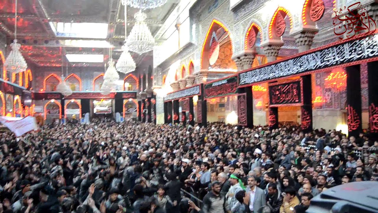 موكب الاحزان داخل الامام الحسين ع