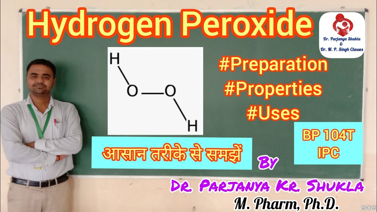 Hydrogen peroxide | Antimicrobial Agents | Preparation, Properties, Assay, Uses | IPC | BP 104T