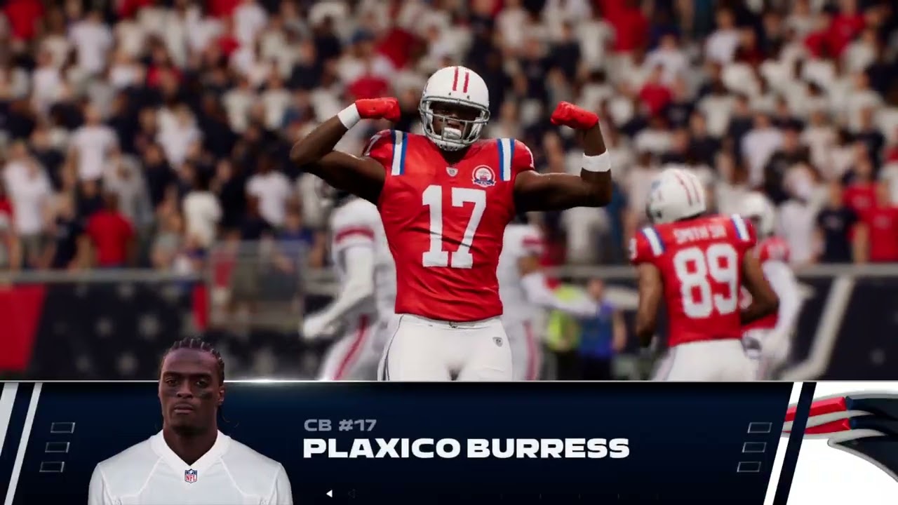 Madden 26 -Season 5  level 45 New England Patriots Theme Team 95 overall Plaxico Burress Gameplay p8