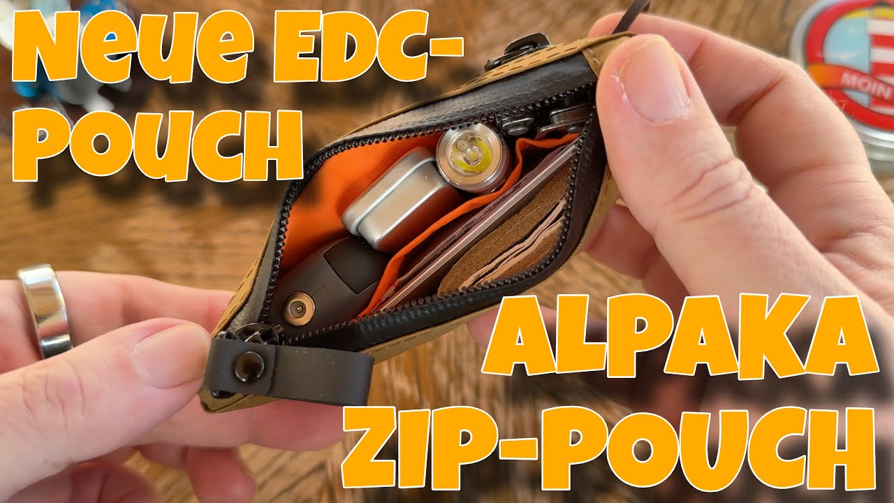 🚨 ALPAKA Zip POUCH | Meine neue EDC Pouch für das Nötigste 🚨