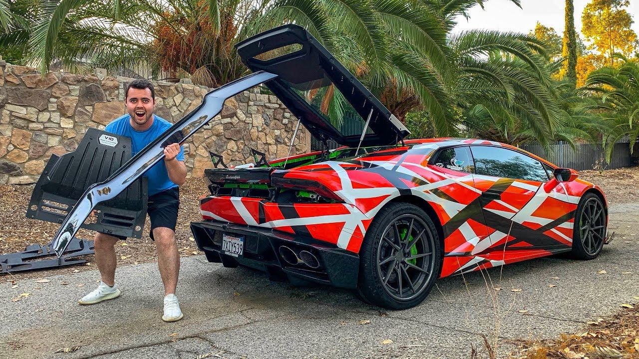 MODIFYING MY LAMBORGHINI!!!