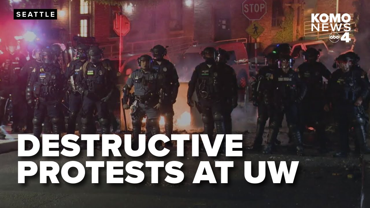 University of Washington students react to destructive pro-Palestinian protest, activists' arrests
