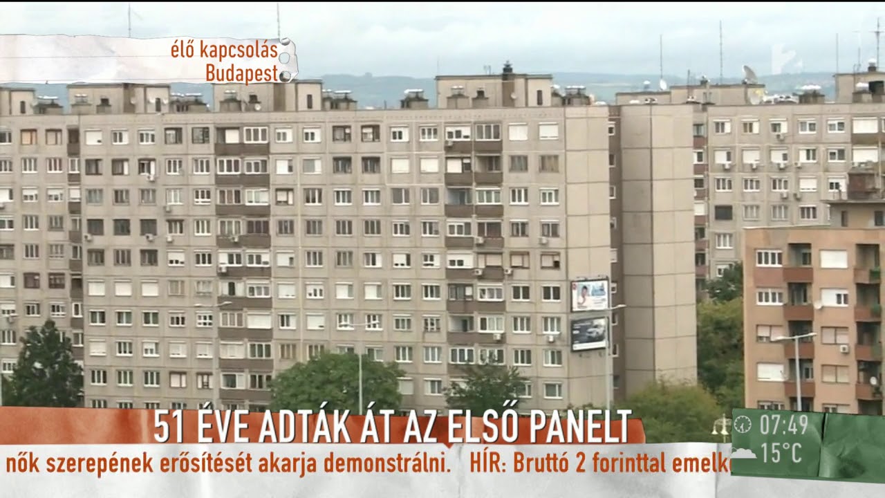 ˝Egy nagy kártyavár a panel˝ az Urbanisztikai Társaság elnöke szerint - tv2.hu/mokka