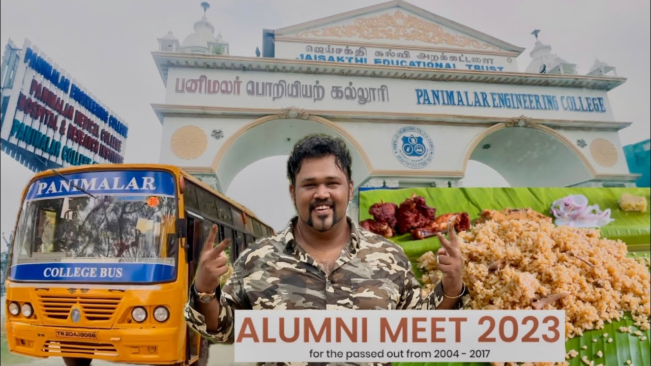 Panimalar Alumni Meet 2023 - Cherishing Nostalgia♥️ #aruvameesaikoduvaparva #panimalar #alumnimeet