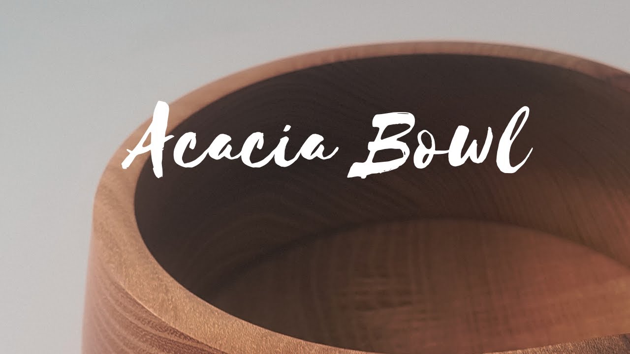 My First Acacia Turning