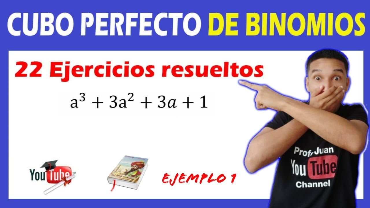 😍 👉CUBO PERFECTO DE BINOMIOS a3+3a2+3a+1 🚀 | 2️⃣2️⃣ Sé el PROFE de tu clase ✅